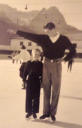 Jimmy Grogan (USA) u. Sepp Schönmetzler